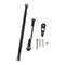 Metal Steering Servo Rod Linkage for 1/12 MN86K MN86KS RC Carwler Black