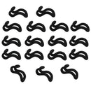 60pcs Hanger Connector Cascading Curve Hook Give You The Extra Closet Space Z1E4