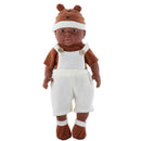 Kids Birthday Christmas Gift - Lifelike Full Vinyl 16inch Reborn African