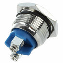 Normally Open N.O. NO N/O 16mm Metal Round Momentary Pushbutton Switch 2A 36H2Y5