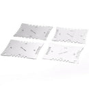 4Pcs Stainless Steel Guitar Notched Radius Gauge Design Fingerboard Fretboa A8R8