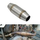 Rustproof 35mm Pipe Exhaust Muffler Kit Baffle Suit For Motorcross Scooters