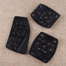3pcs Non-Slip Accelerator Gas Brake & Clutch Pedal Pads Set