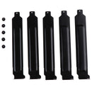 5pcs/lot Black metal slot covers dust filter blanking plate for PCI FU