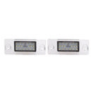 2X White 3528-SMD 18LED License Plate Light for Audi A4 S4 B5 1998-2001