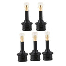 Toslink Adapter,[5-Pack] Toslink Female to Toslink Mini Male Adapter for Ch