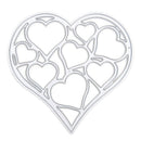 Heart Cutting Dies Stencil For DIY Scrapbook Diary Album Paper Card