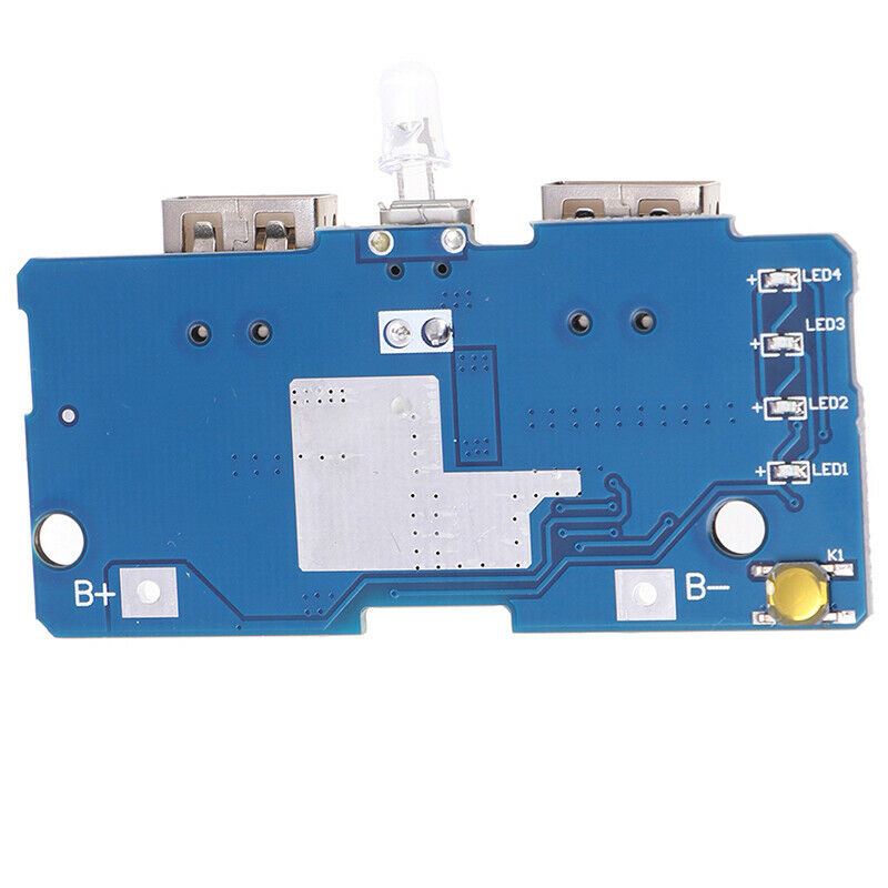 1Pc 3.7V to 5V 2A Mobile Power Bank 18650 Lithium Battery Charger Step Up ModuTE