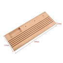 Hardwood Quilting Patchwork Ruler Rack with Spool Holder and Space to Store R9E8