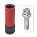 17mm Flower Lug Bolt Nut Impact Socket Special Tool Wrench Wheel Removal