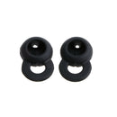 1Pair Universal Silicone Earbuds Eartips Caps for Wireless Headsets Black