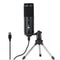 USB Microphone Wired Condenser Mic with Tripod Stand for PC Laptop Gaming bs