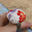 1PC Cute Ball Shaped DIY Craft Needle Pin Cushion Holder Sewing Kit PincushionTE