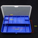 Multifunction ABS Fishing Tackle Box Bait Lure Hooks Storage Case Container