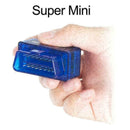 Mini ELM327 Bluetooth V1.5 WiFi  OBDII Car Scanner Android Torque Auto Scan N6W5