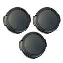 3Packs Cap Lens Cap 46mm Lens Cap Lens   Universal Strap for Camcorder