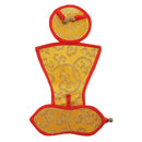 Portable Bells Vajry Pestle Jacquard Bags Tibetan Buddhism Accessory 18cm