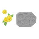 Silikon mini Sonnenblume Gestalten Tortendeko Schokolade Schimmel Kuchen Form