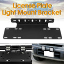 1Pcs Front Bumper License Plate Mounting Bracket for Truck Off-Road SUV 4X4 Q7W5