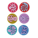 12 Cartoon Paint Foam Sponge Brush Set EVA Sponges Painting Tools DIY Crafts