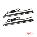 2pc Bright 7030 12LED SMD Waterproof Car Day Running Light Strip DRL Fog Lamp