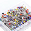 250 Pieces Sewing Pins Ball Glass Head Pins Straight Quilting Pins For Dres P5Z7