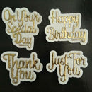 4 Set Cutting Dies Cutting Stencil  Embossing Scrapbooking Paper Card Making DIY