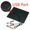 20W 12V Outdoor Car Boat Yacht Solar Panel Trickle Charger Battery Power K0N9