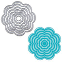 7Pcs/Set Flower Circles Metal Cutting Dies Stencils DIY Scrapbook Card Decor