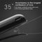 Bluetooth Headset Headphone Clip-on Earphone Sport Universal Earpiece Black