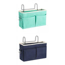 2pcs Bedside Storage Bag Pouch Bed Desk Bag Sofa TV Remote Control Hanging Bag