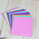 50pcs/set Square Origami Paper Single Side Shining Folding Solid Color Pape