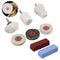 9PCS Polishing Buffing Pad Mop Cloth Wheel Compound Set Drill Kit for Aluminum#