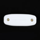 5X(Compact White Plastic In-line Cord Light Lamp Switch F3M5)