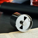 1Pc Metal Portable Small Stainless Steel Vehicle-Borne Ashtray For All Vehi