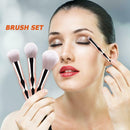 7pcs Women Make Up Beauty Tool Anti-slip Handle Blush Eyeshadow Brush Cosmetic