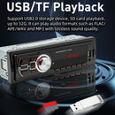 1DIN Car FMRadio Bluetooth AUX TF Card U Disk Stereo Audio MP3 Player Head Unit