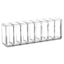 Clear Acrylic Makeup Organizer Powder Lipstick Holder Cosmetic Storage Box A