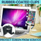Notebook Screen Side Phone Holder Clip on Monitor for Laptop Desktop Monitor New
