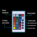1Pcs Car Interior 5050 SMD 9LEDs x 4 Hard RGB LED Strip Lights 12V IR Controller