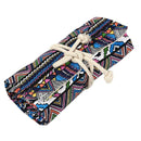 School Canvas Roll Pouch Pen Storage pecncil box 72 Holes National style N9B9
