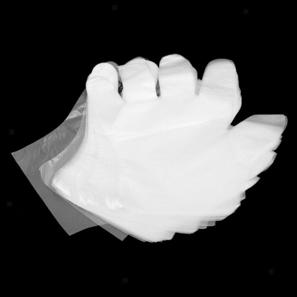 100 Pieces Disposable Gloves, One - Off Food Prep Gloves Can Be Used for Kitchen