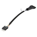 5X USB 3.0 20-Pin Male To USB 2.0 9-Pin Motherboard Header Female Adapt MMS