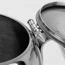 Stainless Steel Coffee Pot Cold Water Kettle Juice Pot Afternoon Tea Coffee X6Y9