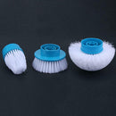 3pcs Cleaning Brush Wireless Cleaner Brush Head Rotary Mop Replacement Tool