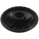 1pc Round Trekking Basket Trekking Pole Stick Accessory Black