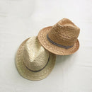 Hand-Woven Lady Hat Sweet Retro Sun Hat Straw Hat Beach Hat Hollow Striped  N3N3