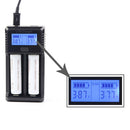 Digital LCD 2 Slots Smart Battery Charger for AA/AAA/NiMH/Li-ion  USB