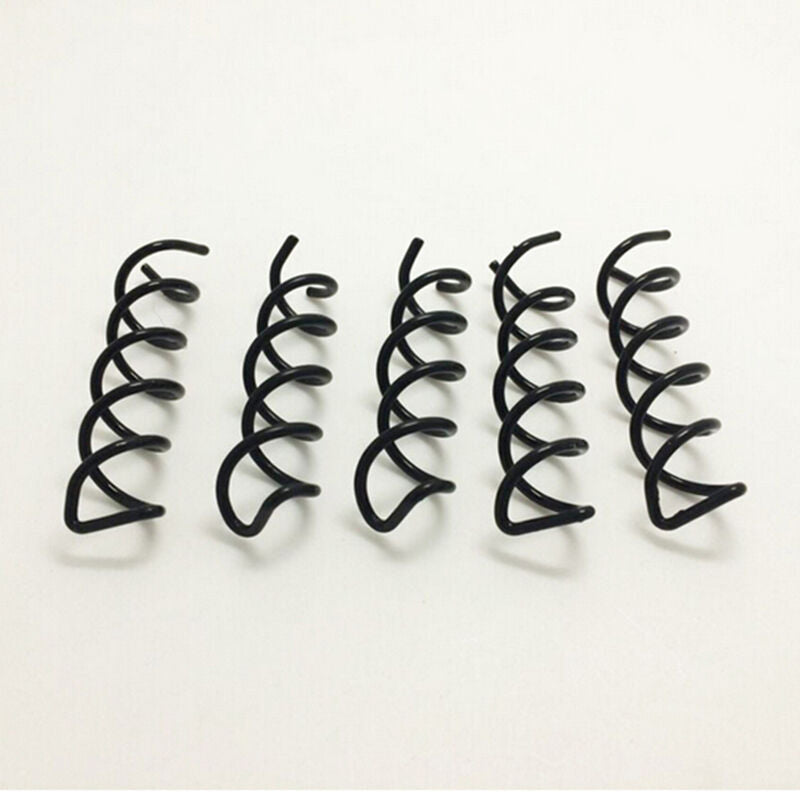 10Pcs Spiral Spin Screw Bobby Pin Hair Clip Twist Barrette Hairpins   MO