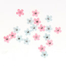 Blue+Pink Cherry Folwer Stickers Decals Bling Decors DIY For Phone Tablet